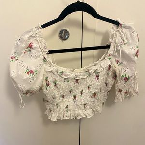 For love and lemons crop top